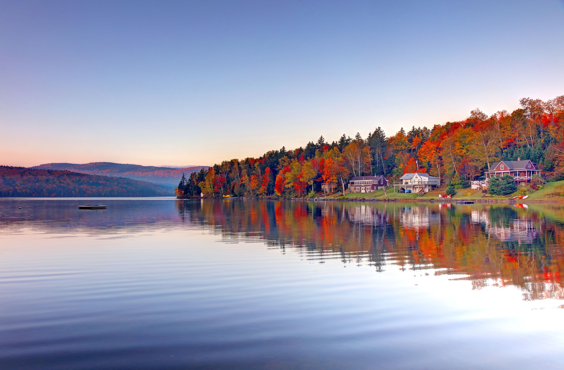 Autumn in the Rangeley Lakes Region of Maine